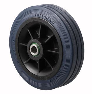 Fallshaw - 150mm x 28mm blue non-marking wheel