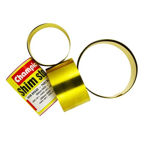 SHIM BRASS - ROLL - 60 mm wide - Various lengths