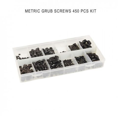 450PC METRIC GRUB SCREW KIT