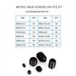 450PC METRIC GRUB SCREW KIT