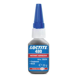Loctite 480 Tough Impact Black Inst Adh 25ml