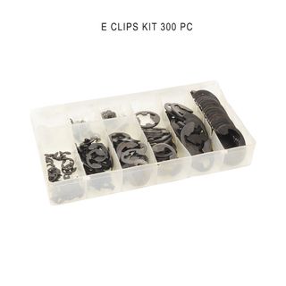 300 PIECE METRIC E CLIP KIT