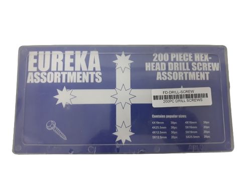 200PC DRILL SCREWS