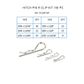 150 PIECE HITCH PIN R CLIP KIT