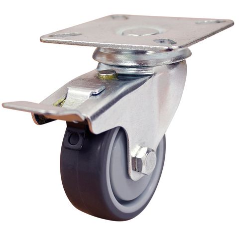 Richmond - Utility Series Plate Braked Swivel Cast