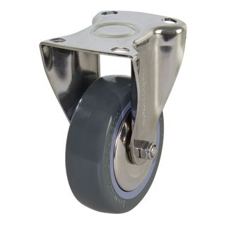 Richmond - Stainless Steel Elite Plate Rigid Casto