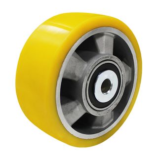 Richmond - Crowned Polyurethane Tyred Aluminium Ce