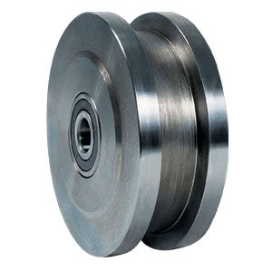 Richmond - 125mm Double Flange Track Wheel