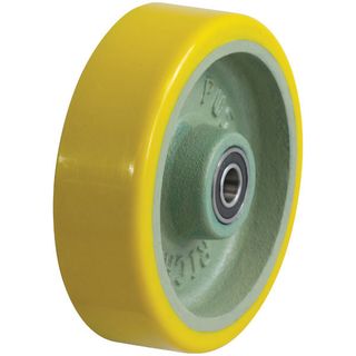 Richmond - Polyurethane Tyred Cast Iron Centred Wh