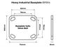 Richmond - Castor Wheel Baseplate