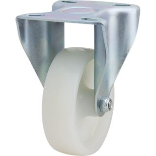 Richmond - Zinc Durolite Plate Rigid Castor