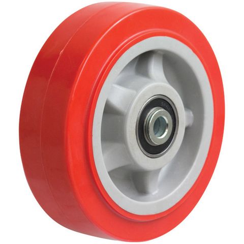 Richmond - Polyurethane Tyred Nylon Centred Wheel