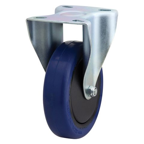 Richmond - Zinc Durolite Plate Rigid Castor