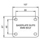 Richmond - 200 Series Swivel Castor