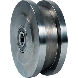 Richmond - 125mm Double Flange Track Wheel