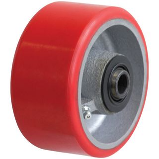 Richmond - Polyurethane Tyred Cast Iron Centred Wh