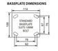 Richmond - Stainless Heavy Industrial Rigid Castor