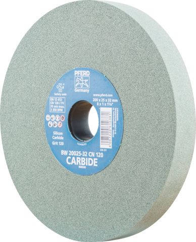 Pferd - 200mm Bench Grinding Wheel - Green