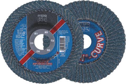 Pferd - Flap Disc Pfr 125 Z 40 Sgp-Curve M