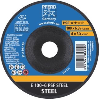 Pferd - 4 Inch Depressed Centre GP Grind Wheel