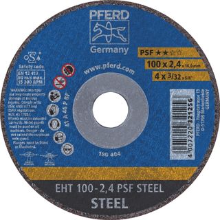 Pferd - 4 Inch Flat Centre Cut-off Wheel