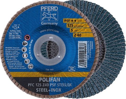 Pferd - 5 Inch Polifan Flap Disc