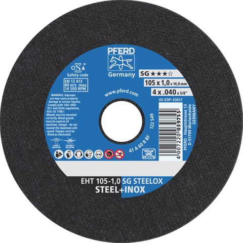 Pferd - 4 Inch Flat Ultra Thin Inox Cutting Disc