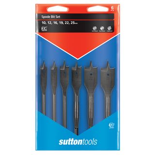 Sutton - Spade Bit Set - 6 Pieces
