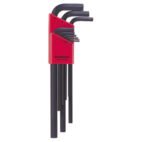 Bondhus - Hex Key Set L-Wrench - 10 Piece Imperial