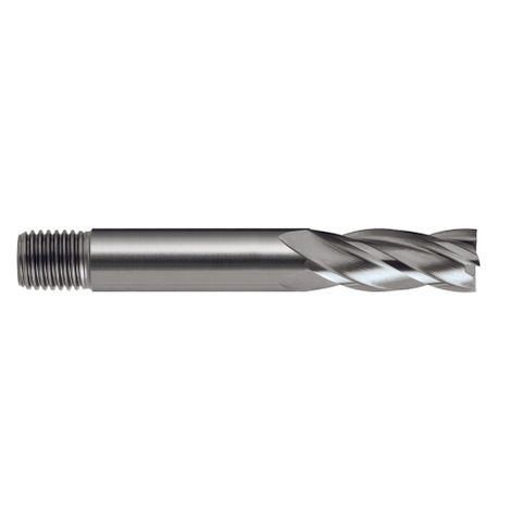 Sutton - 4 Flute Endmill -  Regular - Threaded