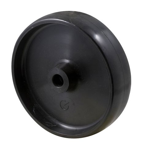 Fallshaw - 125mm black nylon wheel, 40mm hub