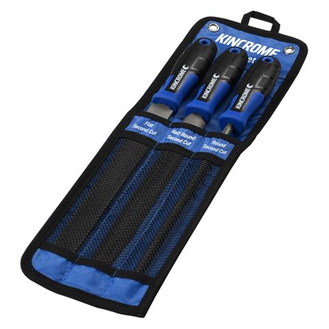 Kincrome - File Set 250mm (10) 3 Piece