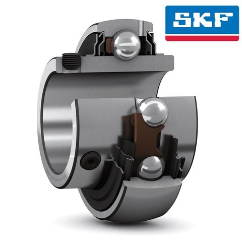 SKF UNIT BEARING - GRUB SCREW H/D - FLINGER SEAL