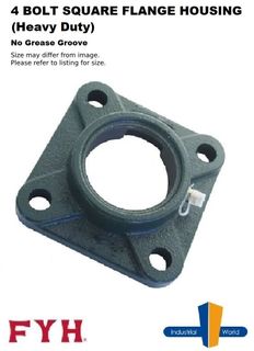 FYH -4 Bolt Square Flange Housing (Heavy Duty)