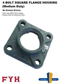 FYH 4-Bolt Flange Housing - Medium Duty