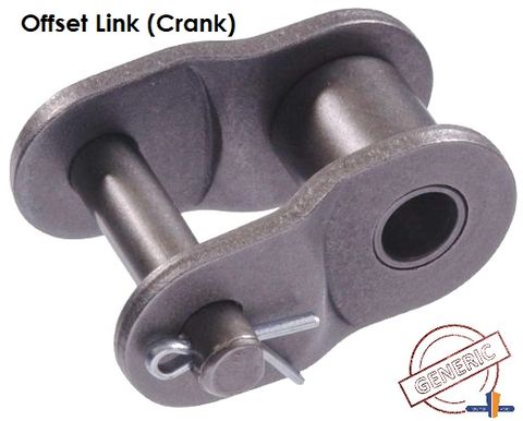 GENERIC ROLLER CHAIN 1 - 80H -1 ROW -OFFSET LINK