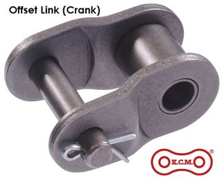 KCM ROLLER CHAIN 1/2 - 40 -1 ROW -OFFSET LINK
