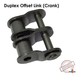 GENERIC ROLLER CHAIN 1/2- 08B -2 ROW -OFFSET LINK