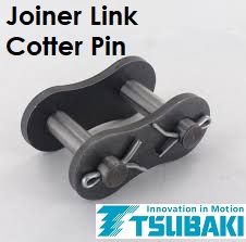 TSUBAKI ROLLER CHAIN 1-3/4- 140H -1 ROW -JOINER