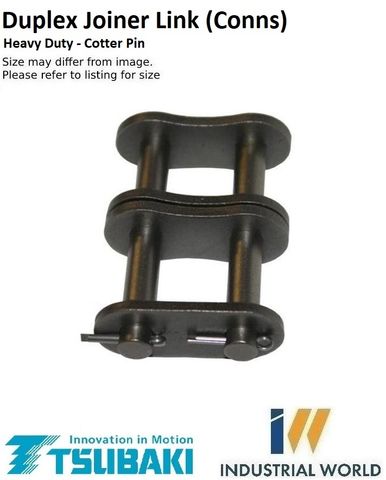 TSUBAKI ROLLER CHAIN 3/4 - 60H -2 ROW -JOINER