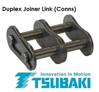 TSUBAKI ROLLER CHAIN 3/8- 06B -2 ROW -JOINER