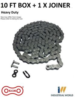 KCM ROLLER CHAIN 1-3/4 - 140H -1 ROW -10FT BOX