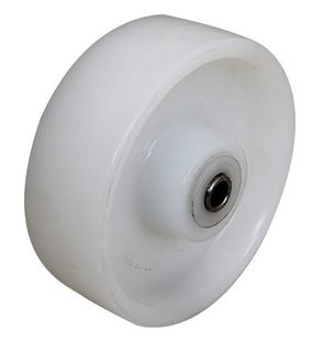 Richmond - Solid Nylon Wheel 1/2 Axle Dia - White