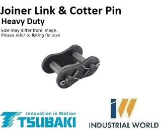 TSUBAKI ROLLER CHAIN 1-1/4- 100H -1 ROW -JOINER