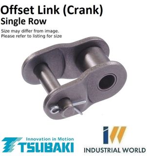 TSUBAKI ROLLER CHAIN 2-1/2 -200 -1 ROW -OFFSET LIN