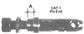 PIN IMPLEMENT CAT1 5/8 NUT