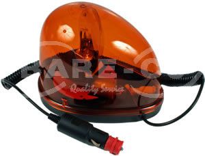 ECONOMY 12V REVOLV LAMP AMBER