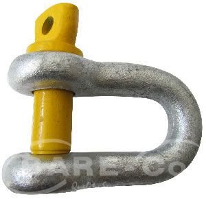16Mm(5/8) Wll Rated D Shackle