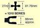 7/8 BORE KEY YOKE=HS1310 SER