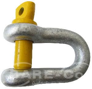 10mm(3/8) WLL RATED D SHACKLE